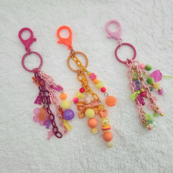 Bag/Purse Handbag Charms, Backpack Charms, Handmade, 1 for $15/3 for $35 - Picture 1 of 9